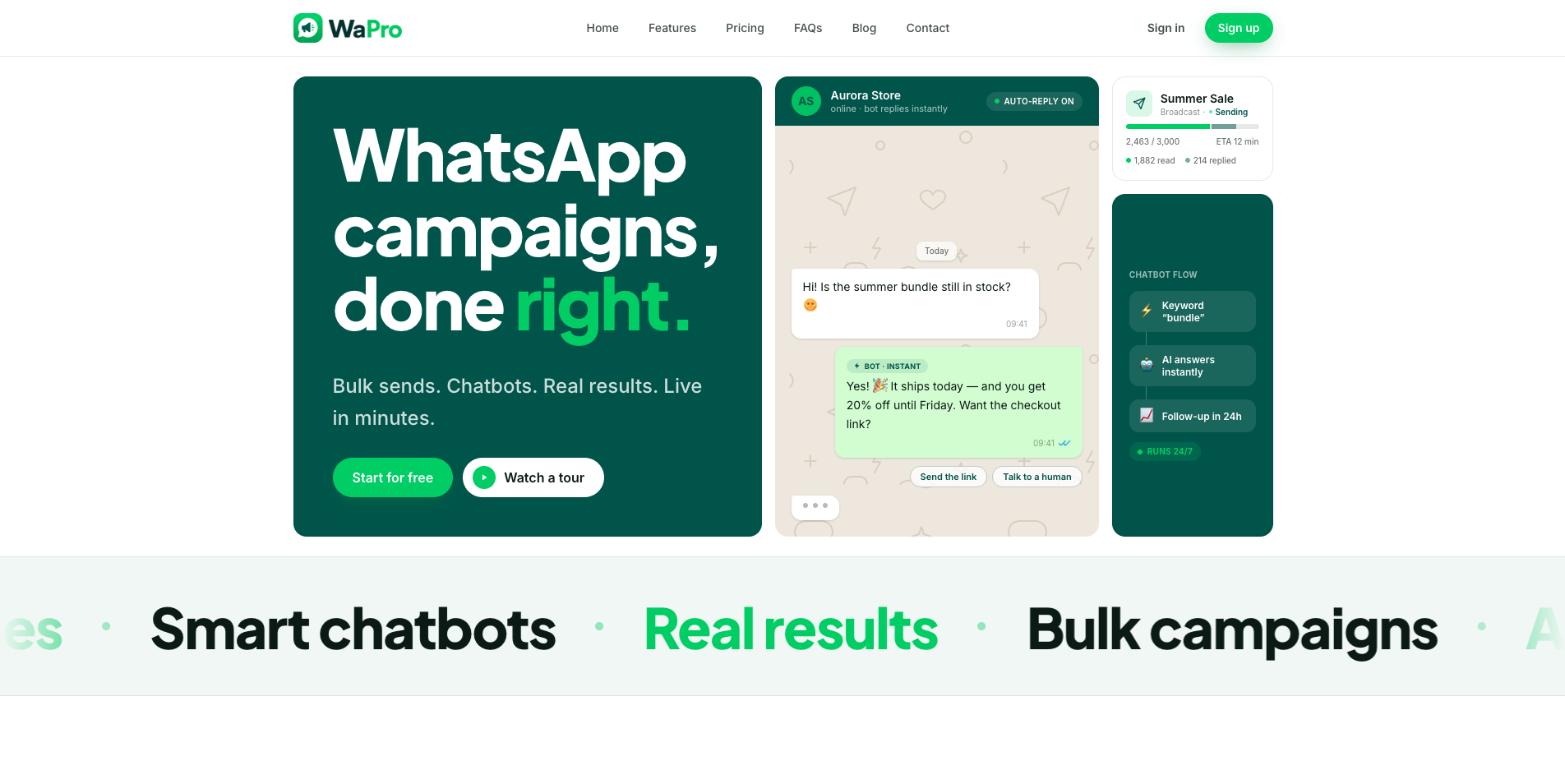 WaPro - WhatsApp Automation & Growth Engine